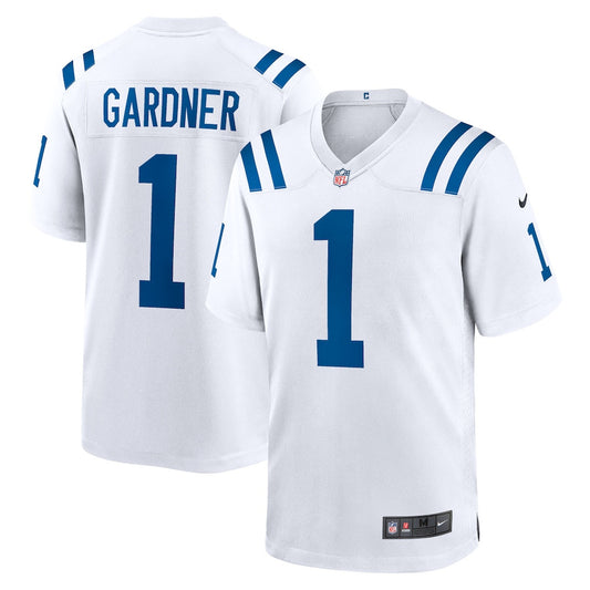 Ahmad Sauce Gardner 1 Indianapolis Colts Game Men Jersey - White
