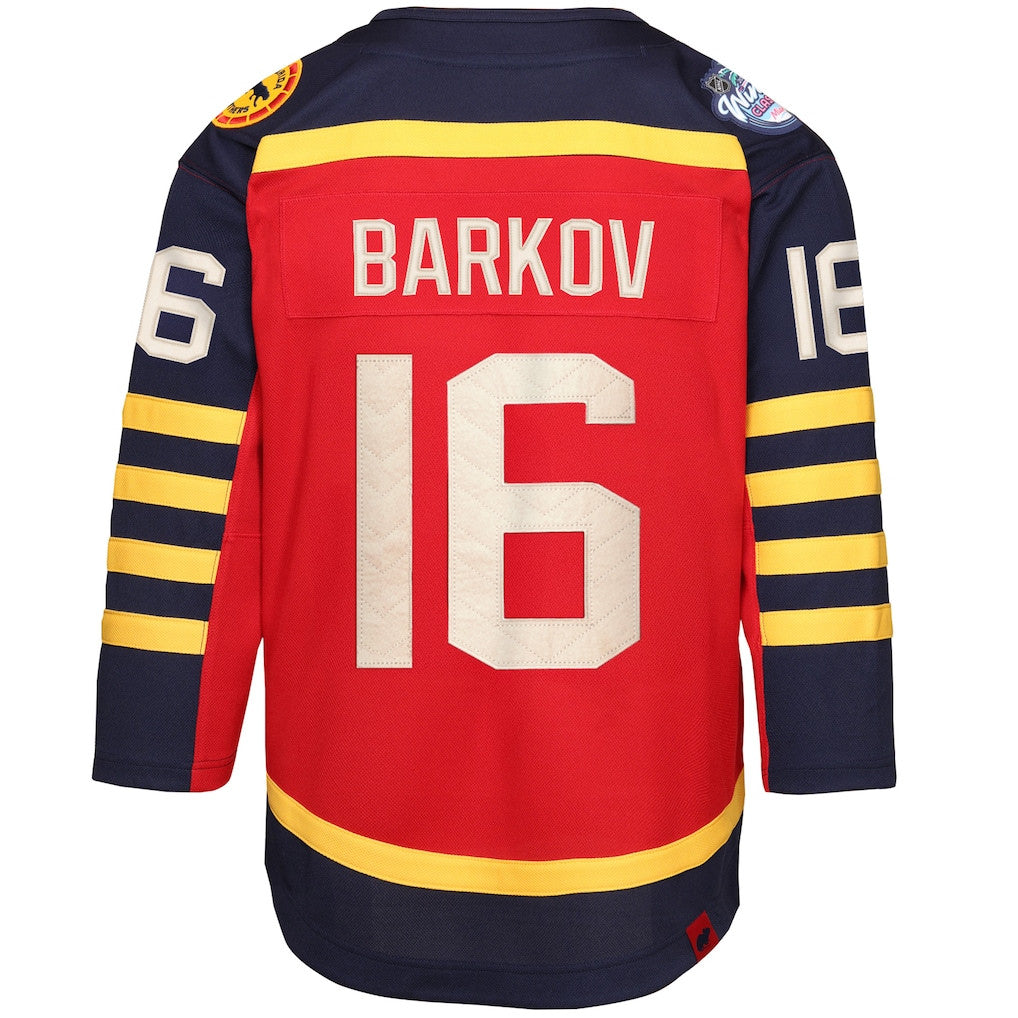 Aleksander Barkov 16 Florida Panthers 2026 Winter Classic Premier YOUTH Jersey - Red
