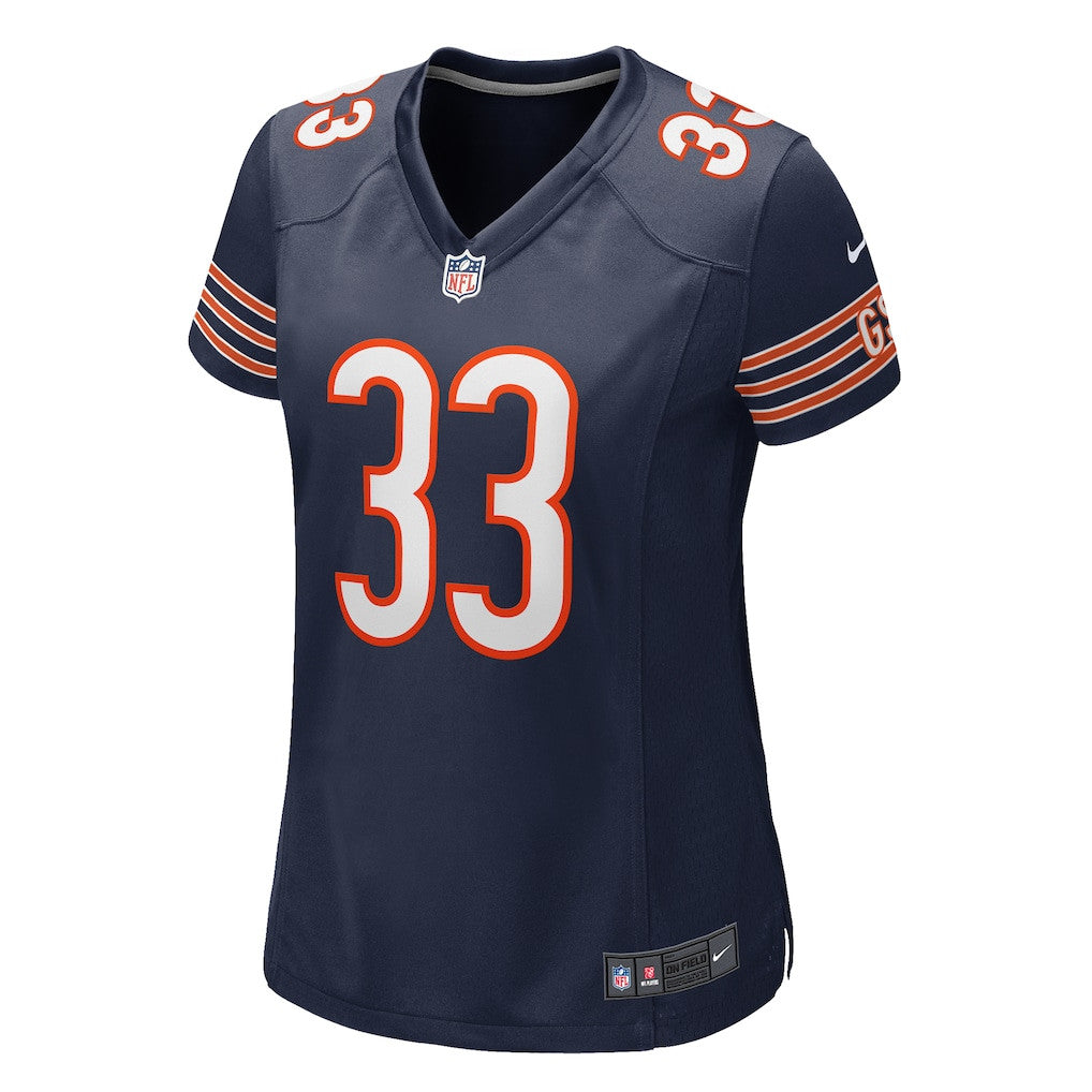 Ian Wheeler 33 Chicago Bears Women's Game Jersey - Navy