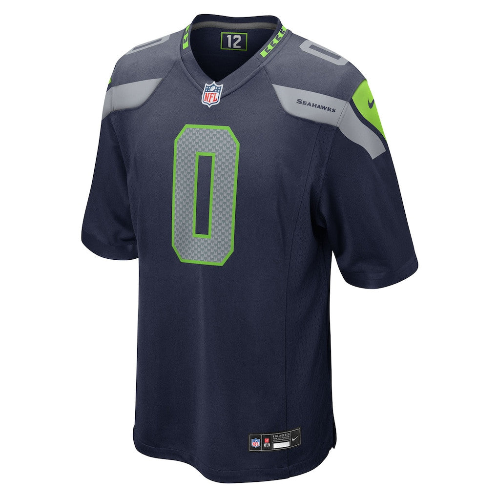 DeMarcus Lawrence 0 Seattle Seahawks 2026 Super Bowl LX - College Navy Team Game Jersey