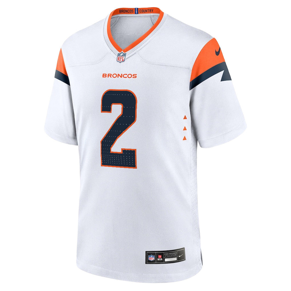Pat Surtain II 2 Denver Broncos 2026 Super Bowl LX - White Game Jersey