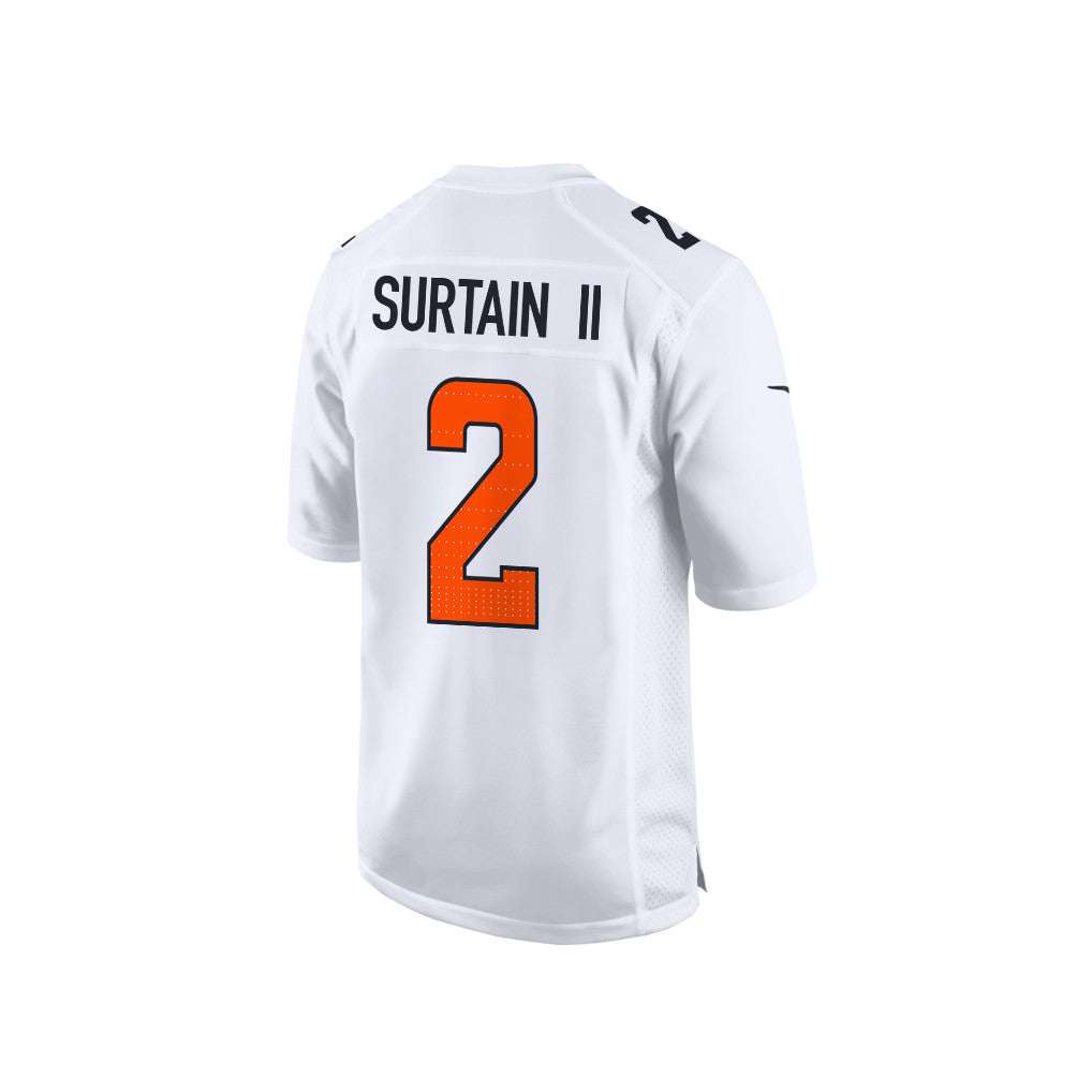 Pat Surtain II 2 Denver Broncos Super Bowl LX Shutdown Defender Men Jersey – White