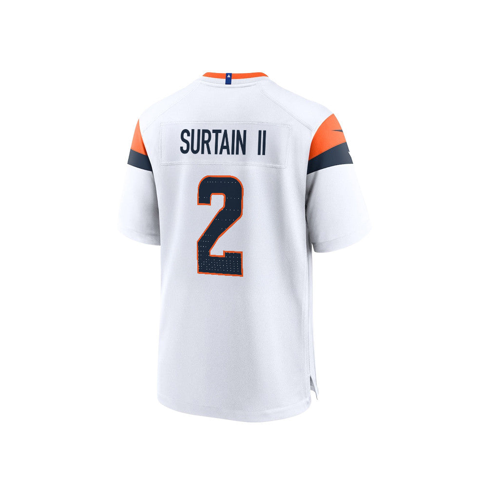 Pat Surtain II 2 Denver Broncos Super Bowl LX Defensive Superstar Game Men Jersey – White