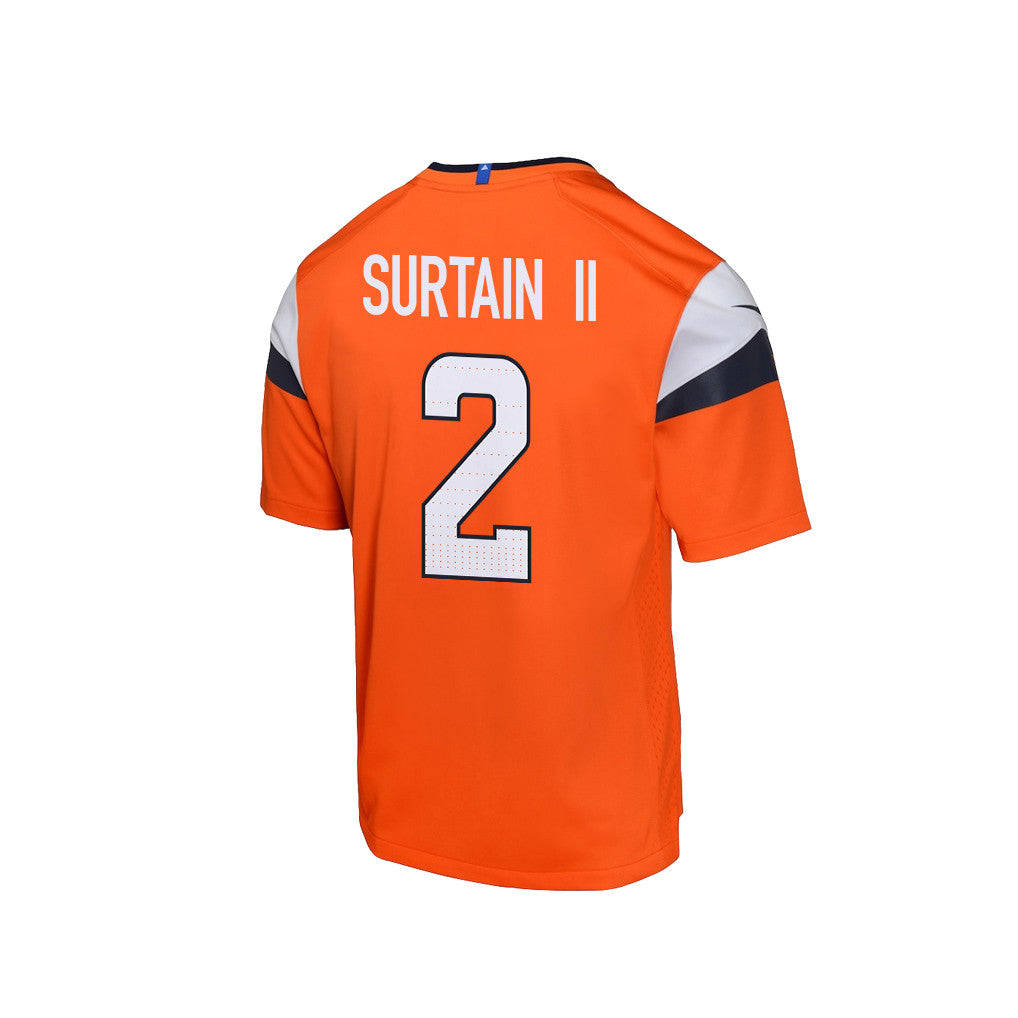 Pat Surtain II 2 Denver Broncos Super Bowl LX Ultimate Gameday Game YOUTH Jersey – Orange