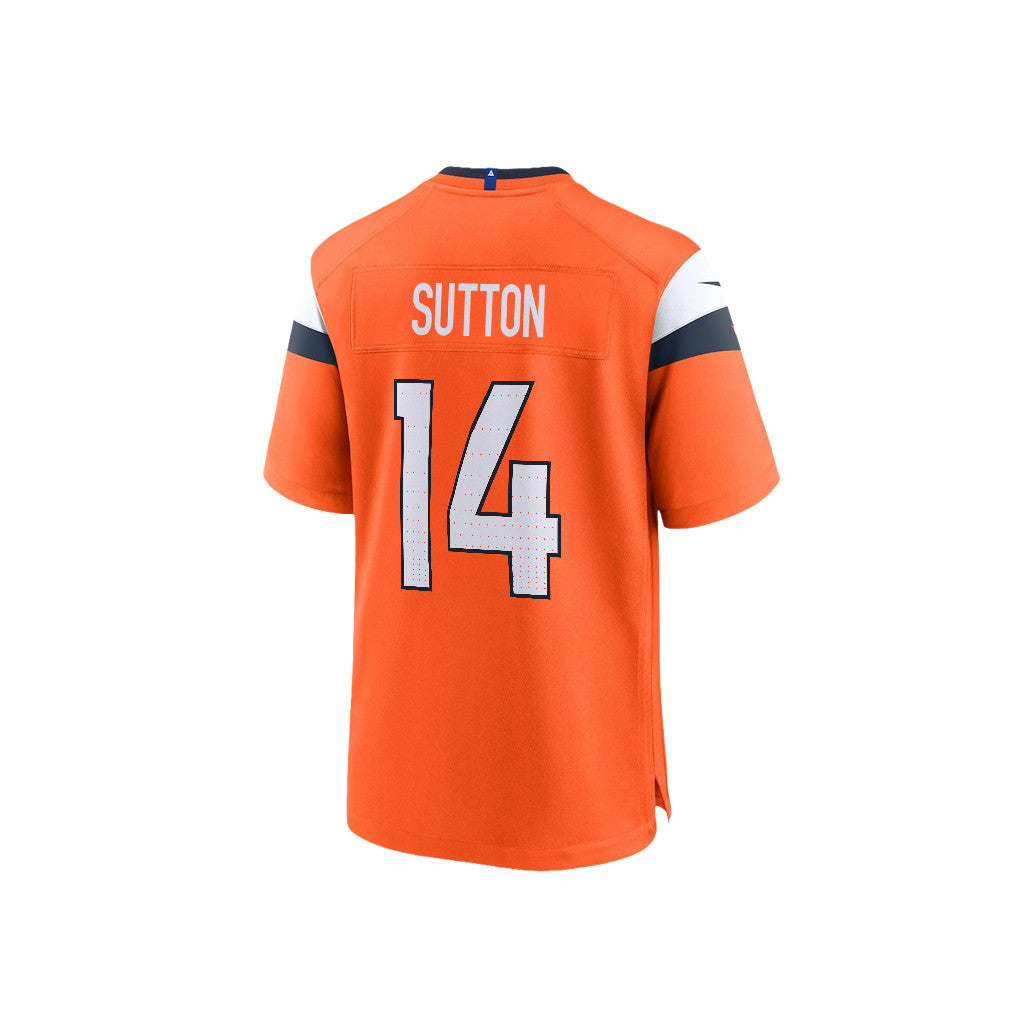 Courtland Sutton 14 Denver Broncos Super Bowl LX Offensive Powerhouse Men Game Jersey – Orange