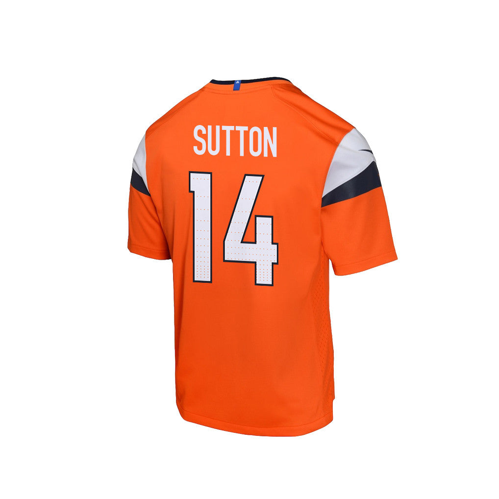 Courtland Sutton 14 Denver Broncos Super Bowl LX Dominant Playmaker YOUTH Jersey – Orange