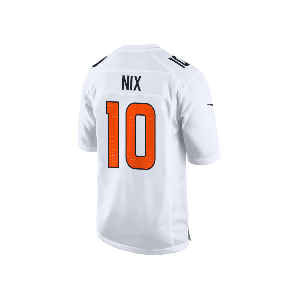 Bo Nix 10 Denver Broncos Super Bowl LX Clutch Performer Jersey – White