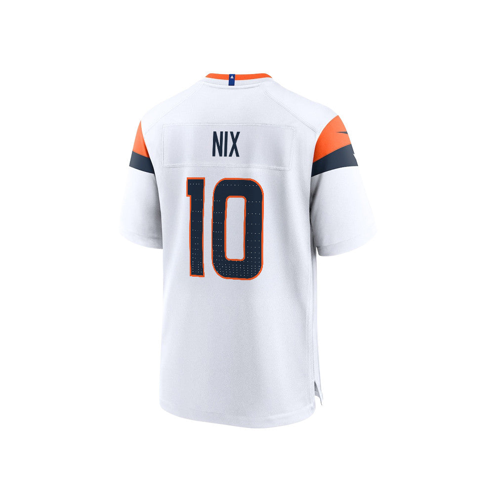 Bo Nix 10 Denver Broncos Super Bowl LX Future of Denver Game Jersey – White