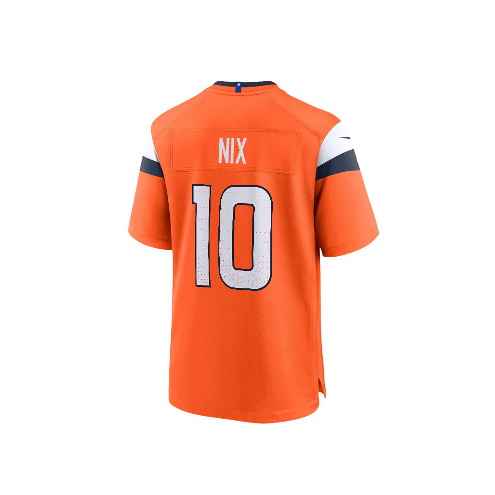 Bo Nix 10 Denver Broncos Super Bowl LX Next-Gen Legend Game Jersey – Orange