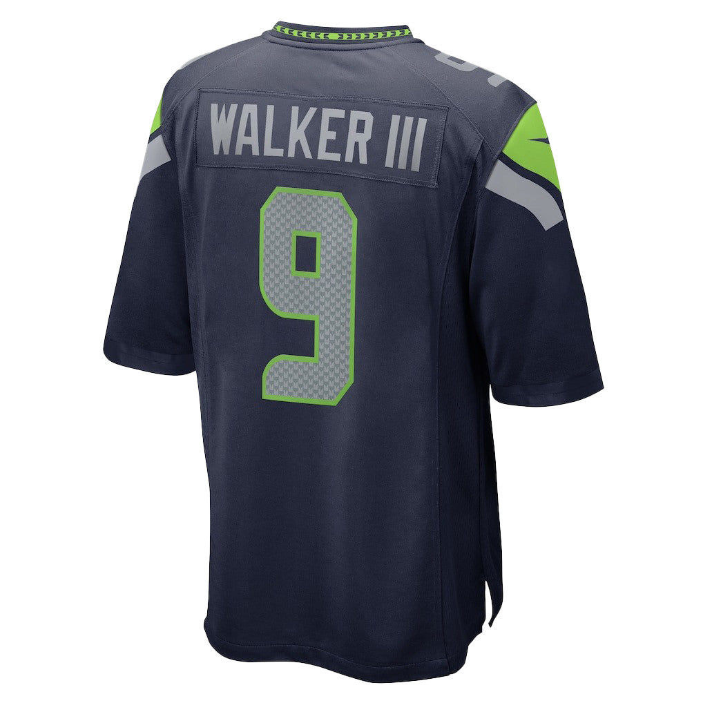 Kenneth Walker III 9 Seattle Seahawks Super Bowl LX Explosive Playmaker Jersey – Navy