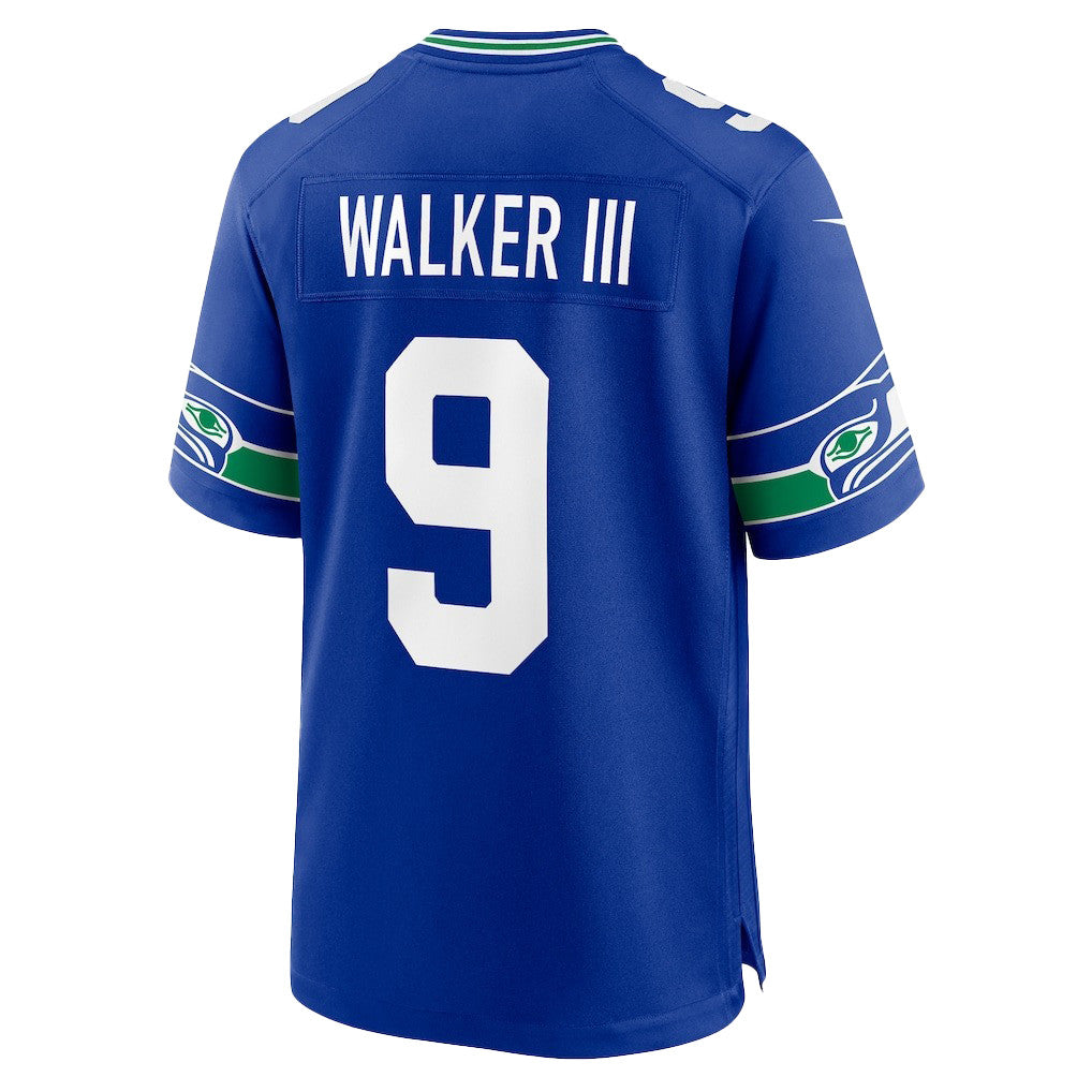 Kenneth Walker III 9 Seattle Seahawks Super Bowl LX Power & Precision Jersey – Royal Blue