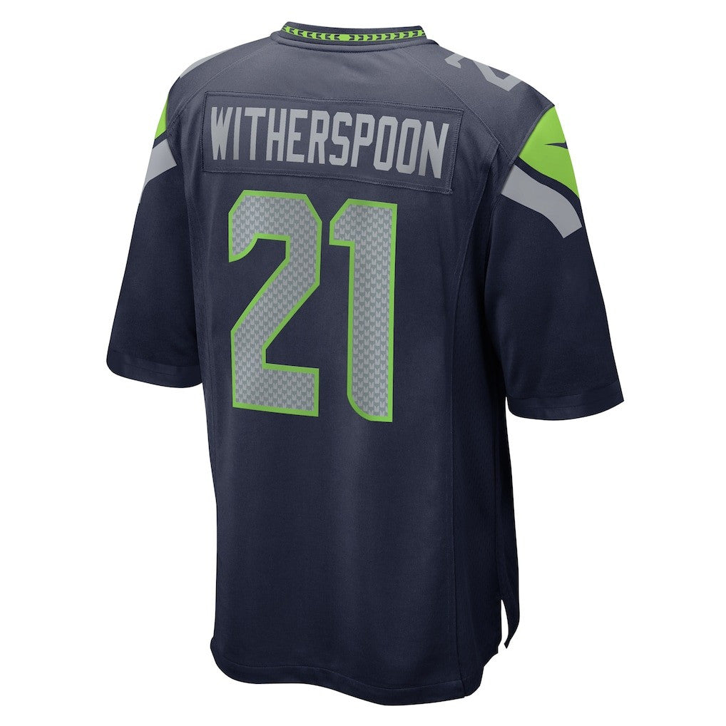 Devon Witherspoon 21 Seattle Seahawks Super Bowl LX Power & Precision Jersey – Navy