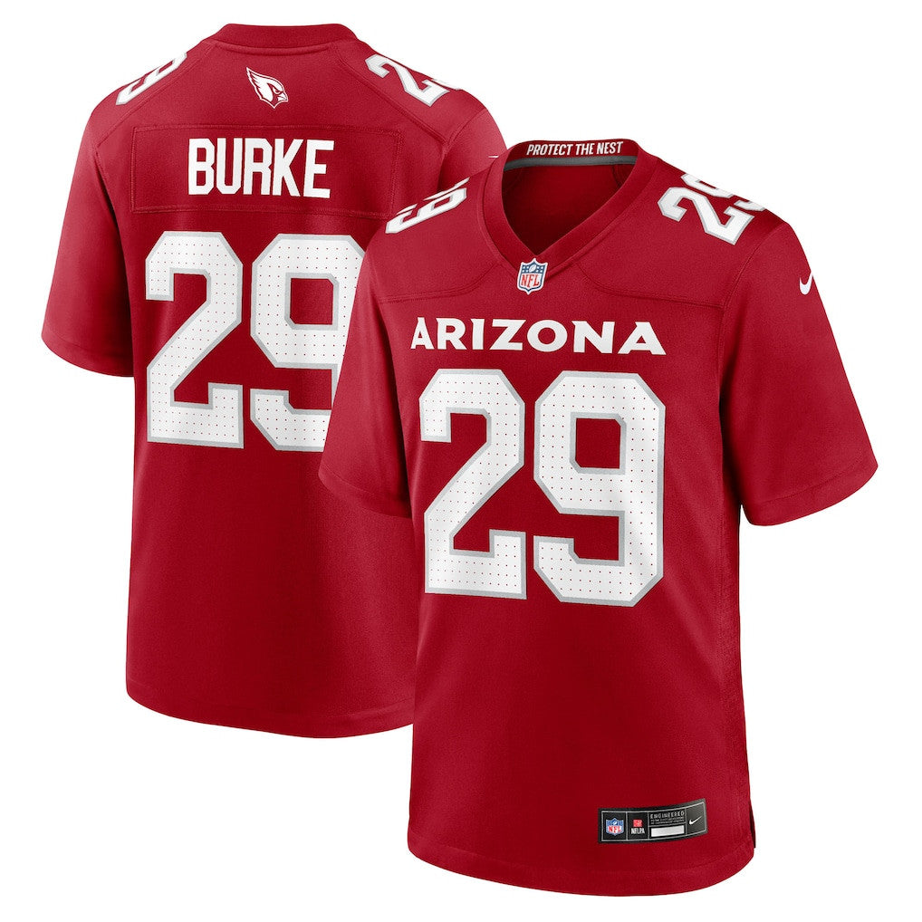 Denzel Burke 29 Arizona Cardinals Team Game Men Jersey - Cardinal