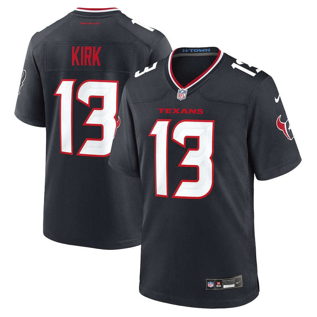 Christian Kirk 13 Houston Texans Team Game Men Jersey - Navy