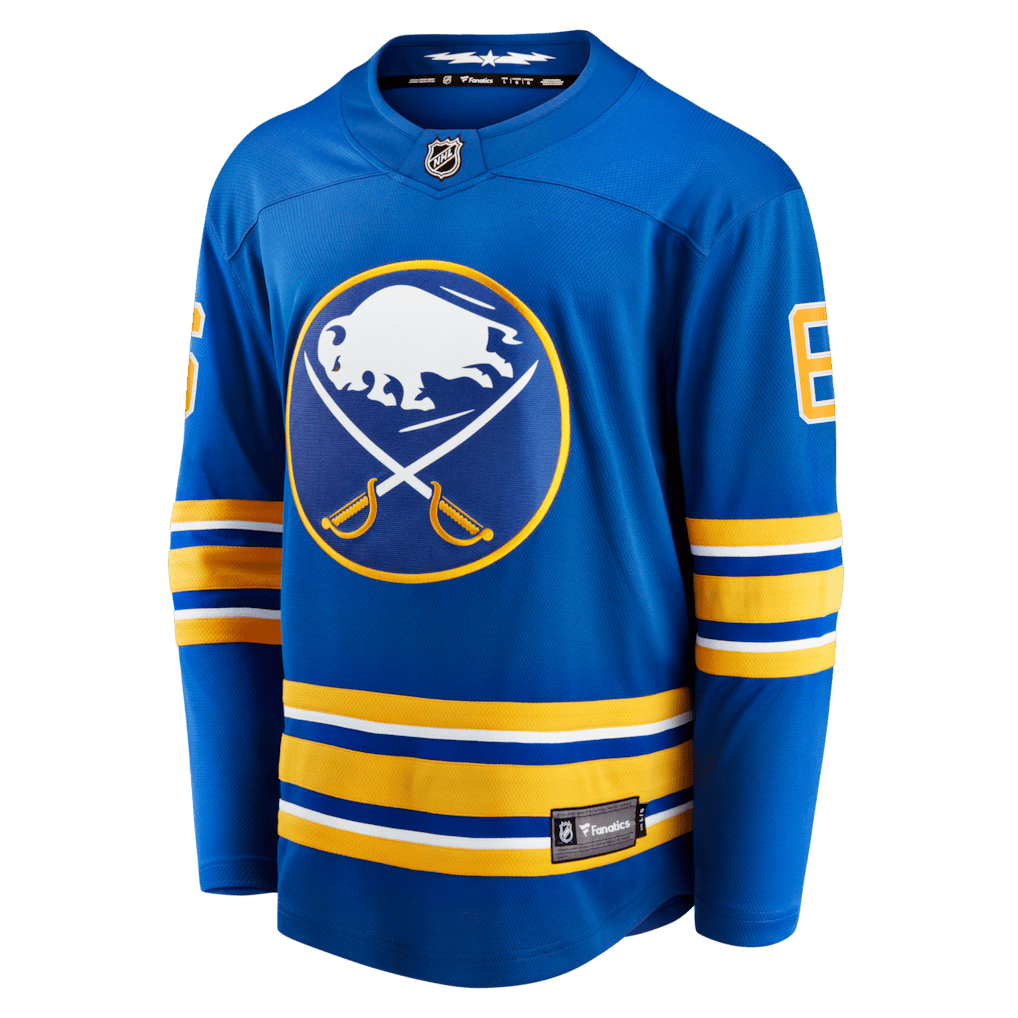 Zach Benson 6 Buffalo Sabres Home Breakaway Men Jersey - Royal
