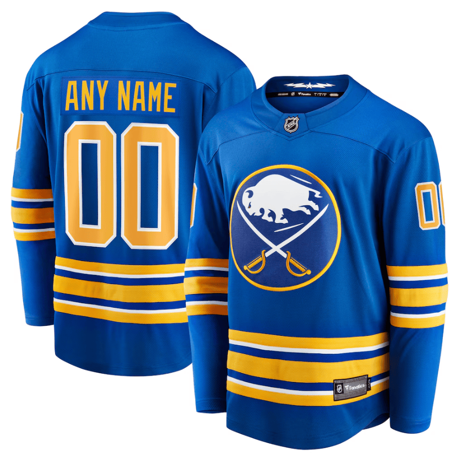 Buffalo Sabres Home Breakaway Custom Jersey - Royal