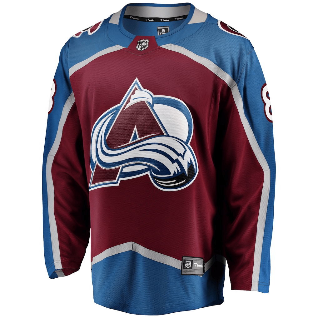 Nathan MacKinnon 29 Colorado Avalanche Home Breakaway Men Jersey - Burgundy