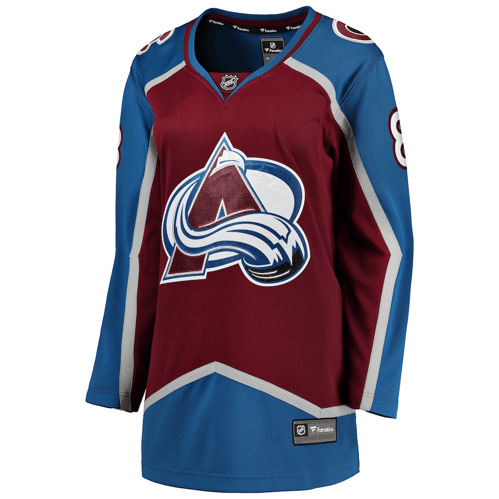 Brock Nelson 11 Colorado Avalanche Women's Home Breakaway Jersey - Burgundy