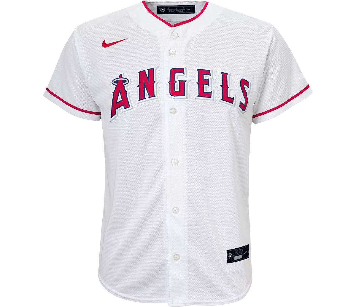 Shohei Ohtani 17 Los Angeles Angels Signed Number 2023 Home Player YOUTH Jersey - White
