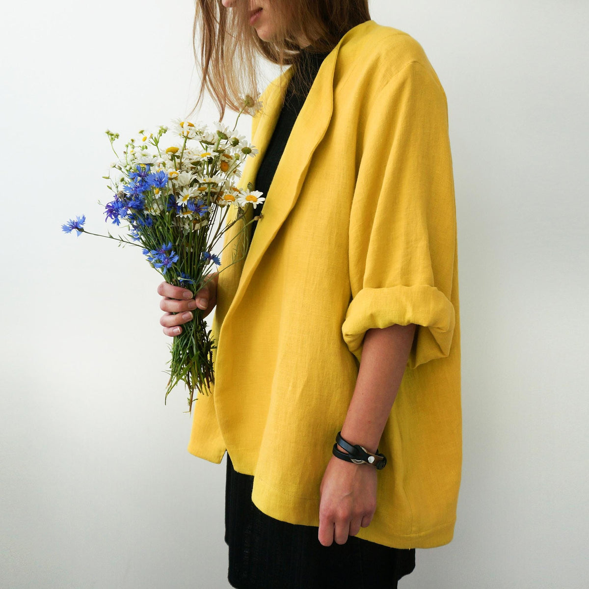 Jacket for women, Natural jacket, Linen cardigan, Loose fit women's jackets, Summer clothing