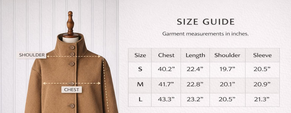 Cropped Stand Collar Jacket, Minimalist Button Coat, Modern Chic Structured Fall Women's