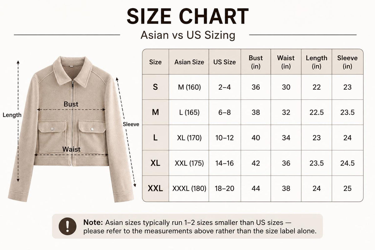 Women's Long-Sleeve Zip-Up Short Winter Coat with Pockets, Casual Streetwear Outerwear Fashion Trendy
